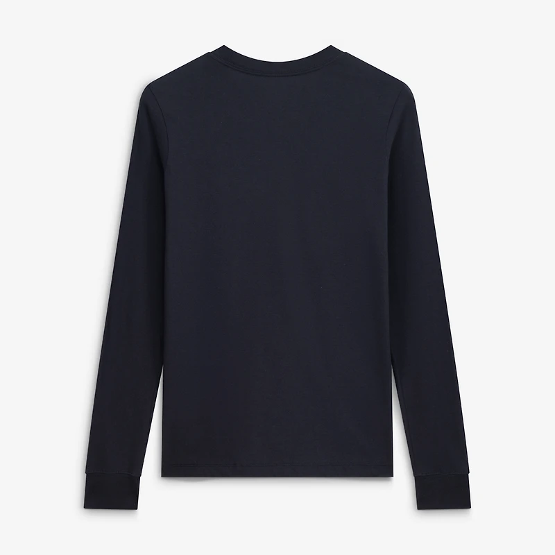 Women's Nike Black New York Knicks Core Long Sleeve T-Shirt