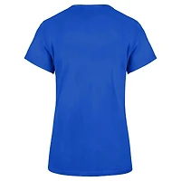 Women's Profile Blue New York Knicks Plus Comeback V-Neck T-Shirt