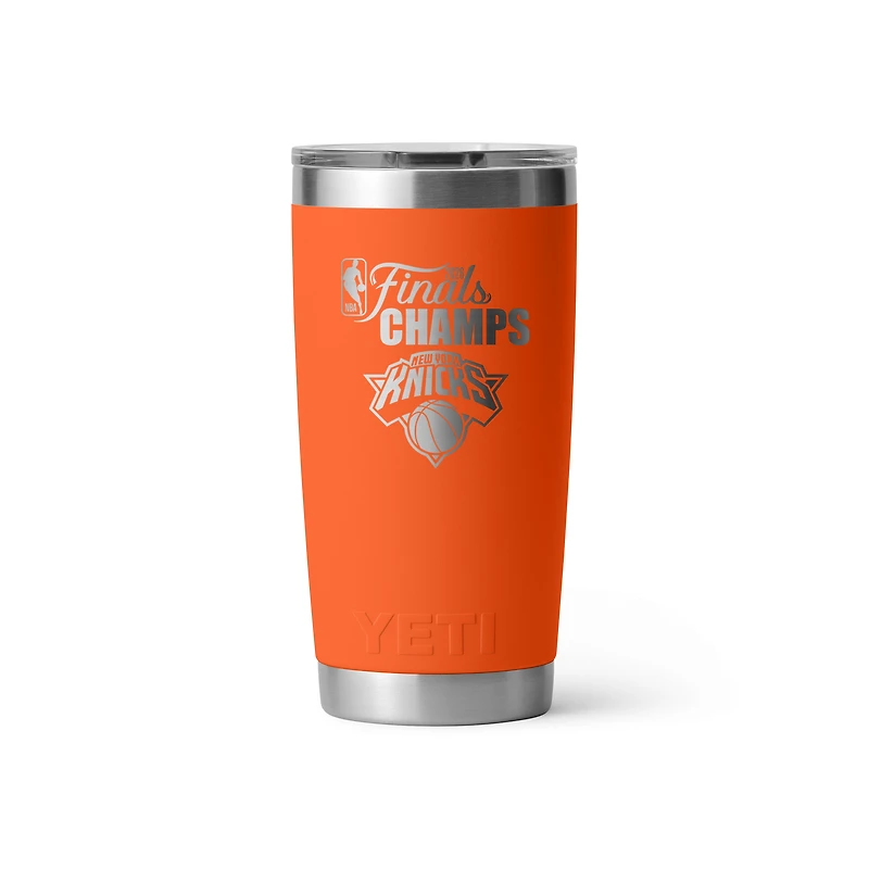Gobelet isotherme YETI New York Knicks, champions des finales NBA 2026, 59 cl (20 oz), avec couvercle Magslider