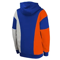 Sweat à capuche bleu pour jeunes New York Knicks Ace the Hole