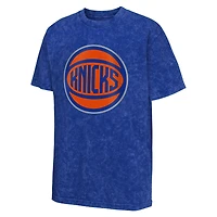 T-shirt bleu jeunesse des New York Knicks Rugged Defense