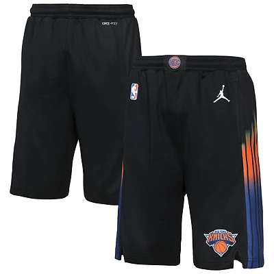Youth Jordan Brand Black New York Knicks Statement Edition Swingman Dri-FIT Shorts