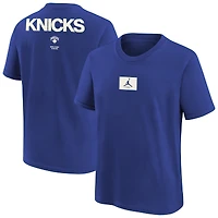 T-shirt Jordan Brand Royal New York Knicks Courtside Statement 85 pour enfant