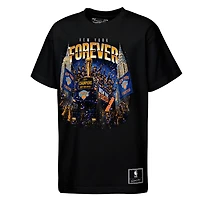 Youth Mitchell & Ness Black New York Knicks 2026 NBA Finals Champions Parade T-Shirt