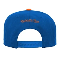 Youth Mitchell & Ness  Blue/Orange New York Knicks Two-Tone Snapback Hat
