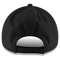 Youth New Era  Black New York Knicks Wordmark Adjustable Hat