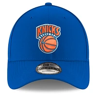 Youth New Era  Blue New York Knicks Basketball Logo Adjustable Hat