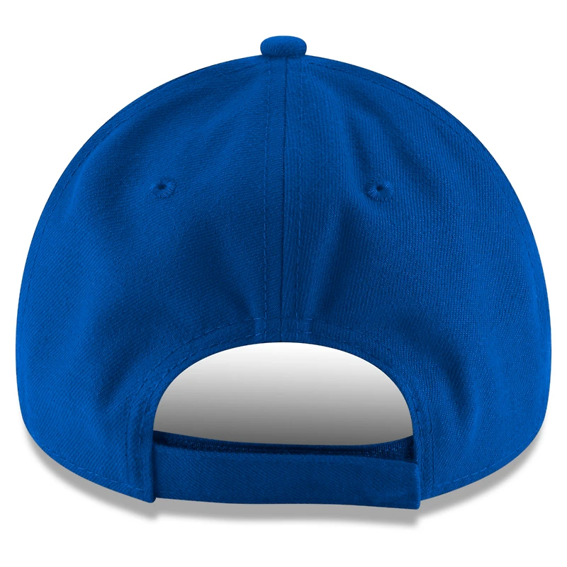 Youth New Era Blue New York Knicks Basketball Logo Adjustable Hat
