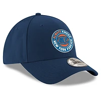 Youth New Era  Navy New York Knicks New York Forever Adjustable Hat