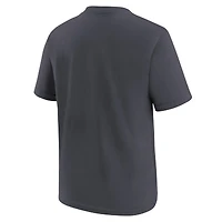 Youth Nike Anthracite New York Knicks 2026 NBA Finals Champions Limited Edition Locker Room T-Shirt