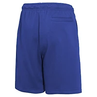 Youth Nike Blue New York Knicks Courtside Club Fleece Shorts