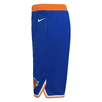 Short Nike bleu New York Knicks Swingman Performance pour jeune – Icon Edition