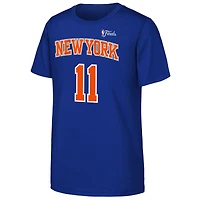 Youth Nike Jalen Brunson Blue New York Knicks 2026 NBA Finals Name & Number T-Shirt