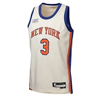 Maillot Swingman Nike Josh Hart crème New York Knicks 2025/26 City Edition pour enfant