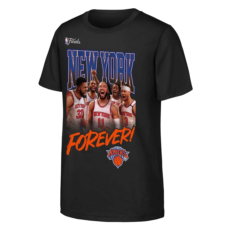 Youth Outerstuff Black New York Knicks NY Forever T-Shirt