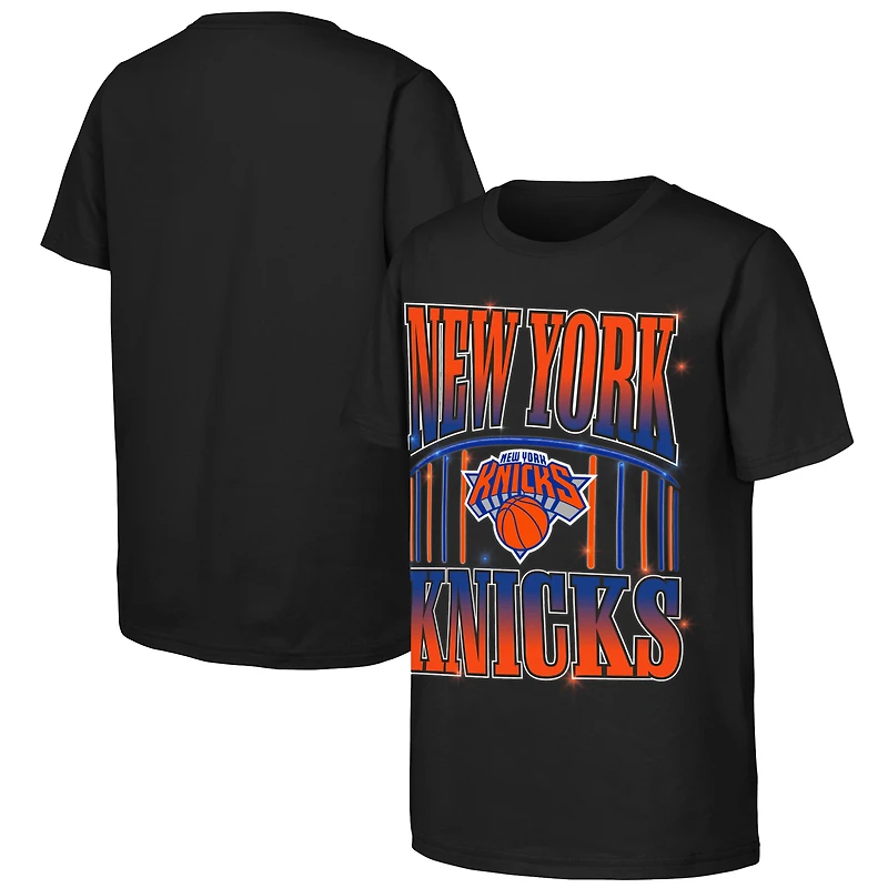 Youth Outerstuff Black New York Knicks Primetime T-Shirt