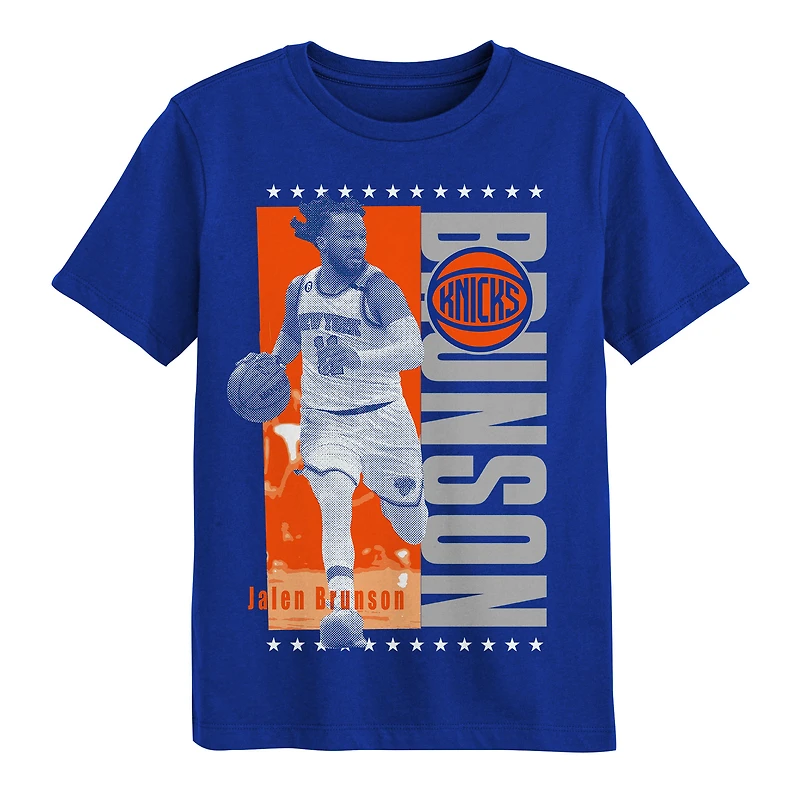 Youth Outerstuff Jalen Brunson Royal New York Knicks Answer T-Shirt