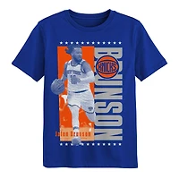 Youth Outerstuff Jalen Brunson Royal New York Knicks Answer T-Shirt