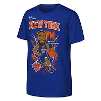 Youth Outerstuff Mikal Bridges Blue New York Knicks 2026 NBA Finals Player T-Shirt