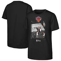 Youth Outerstuff OG Anunoby Black New York Knicks 2026 NBA Finals Game 4 Tip-In Pic T-Shirt
