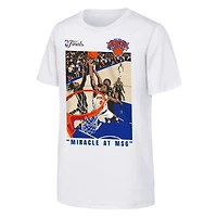 Youth Outerstuff OG Anunoby White New York Knicks 2026 NBA Finals Game 4 Tip-In T-Shirt
