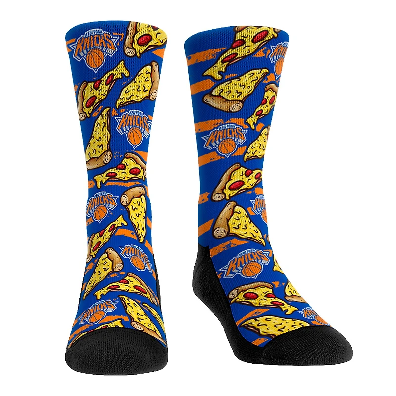 Youth Rock Em Chaussettes New York Knicks New York Style Pizza Crew Chaussettes