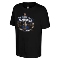 T-shirt noir Youth Stadium Essentials New York Knicks, champion NBA 2026, finales