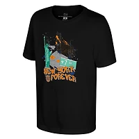 Youth Stadium Essentials Black New York Knicks Hometown City Center T-Shirt