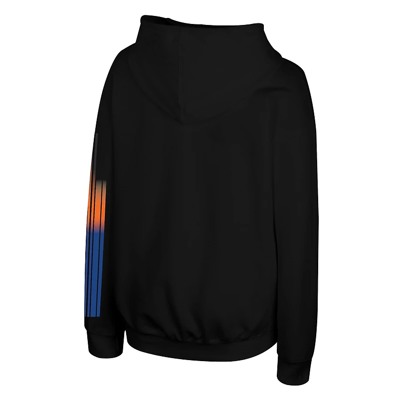 Youth Stadium Essentials Black New York Knicks Legends City Star Hoodie