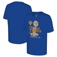 Youth Stadium Essentials Blue New York Knicks 2026 NBA Finals Cruise T-Shirt