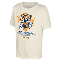 T-shirt Youth Stadium Essentials Natural New York Knicks Wallscript
