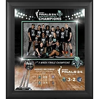  New York Liberty 2024 WNBA Finals Champions Framed 15" x 17" Road to the Finals Collage