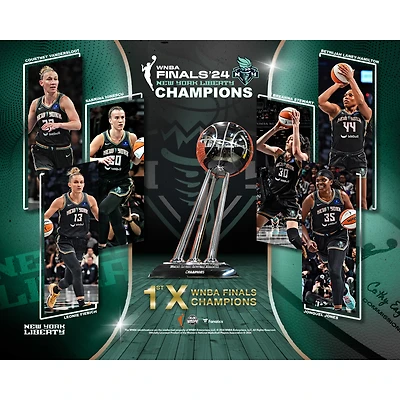 New York Liberty 2024 WNBA Finals Champions Stylized Photograph