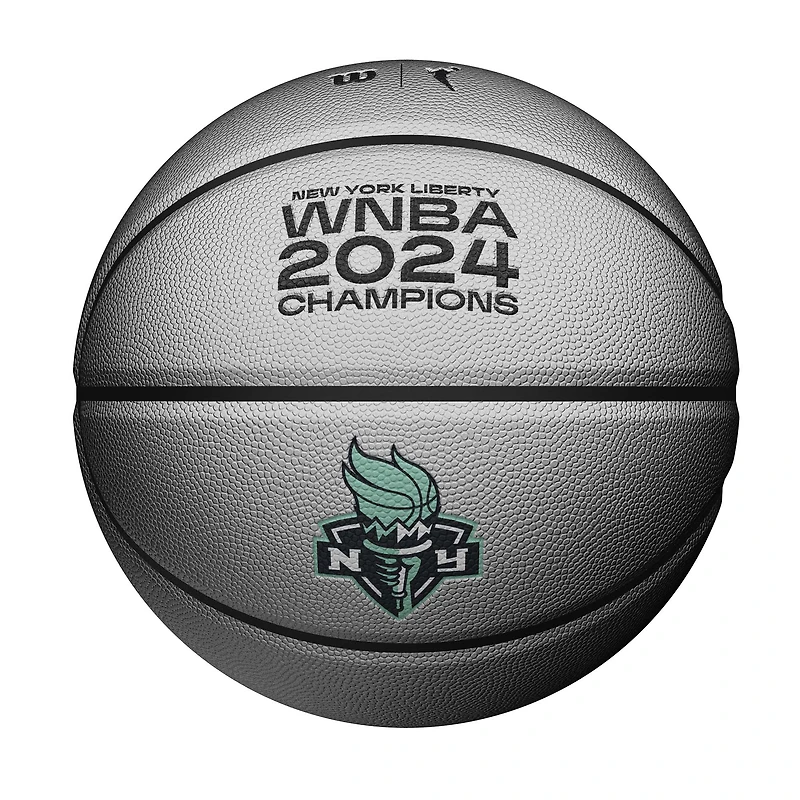  New York Liberty 2024 WNBA Finals Champions Wilson Basketball