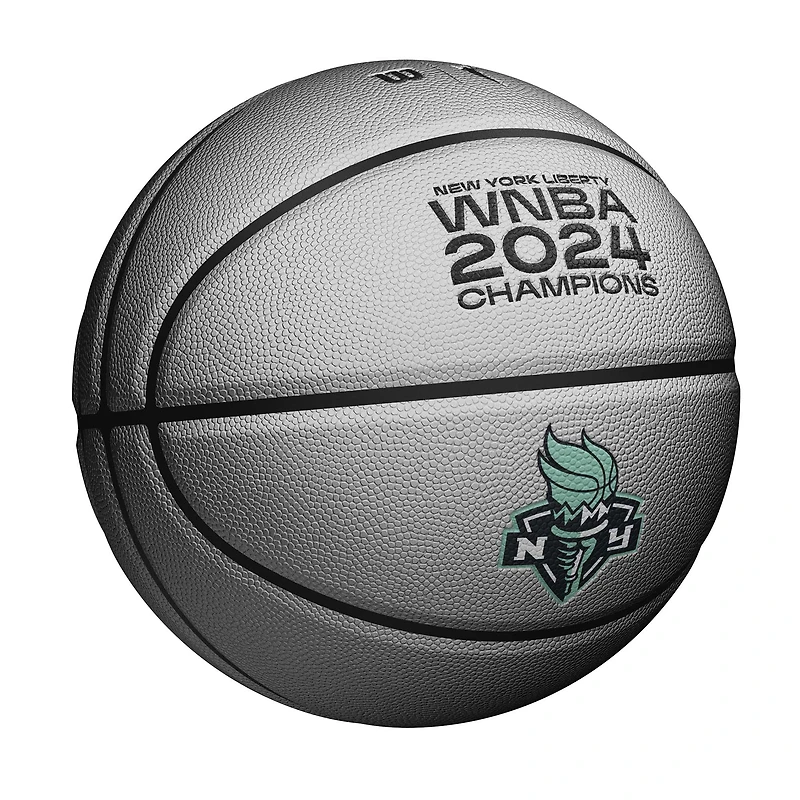  New York Liberty 2024 WNBA Finals Champions Wilson Basketball