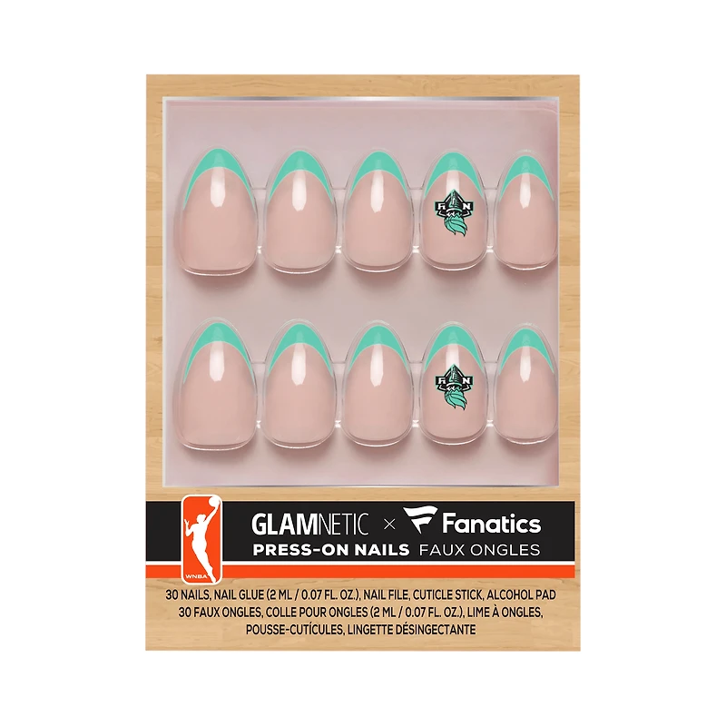 Kit à ongles Glamnetic x Fanatics New York Liberty