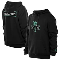 Sweat à capuche New Era noir York Liberty Champions Premium pour homme