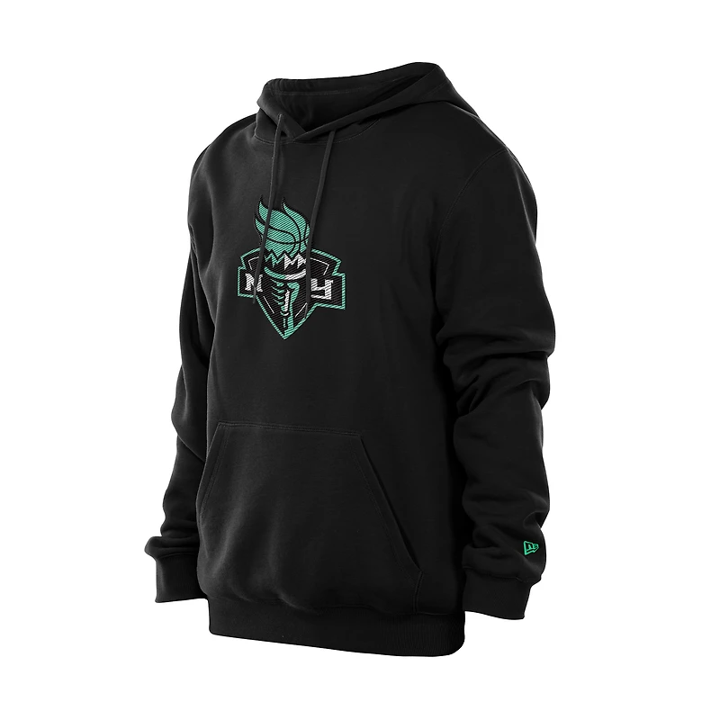 Men's New Era Black New York Liberty Champions Premium Pullover Hoodie