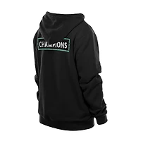 Sweat à capuche New Era noir York Liberty Champions Premium pour homme