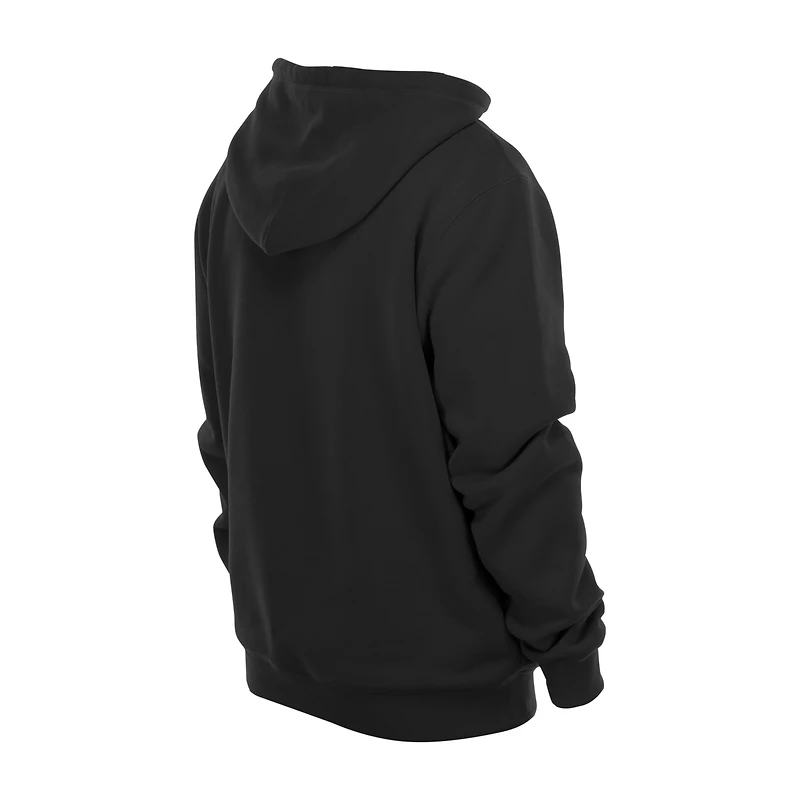 Sweat à capuche en polaire de qualité supérieure New Era noir York Liberty Wordmark pour homme