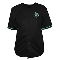 Maillot de mode Fanatics noir New York Liberty grandes tailles pour hommes, entièrement boutonné