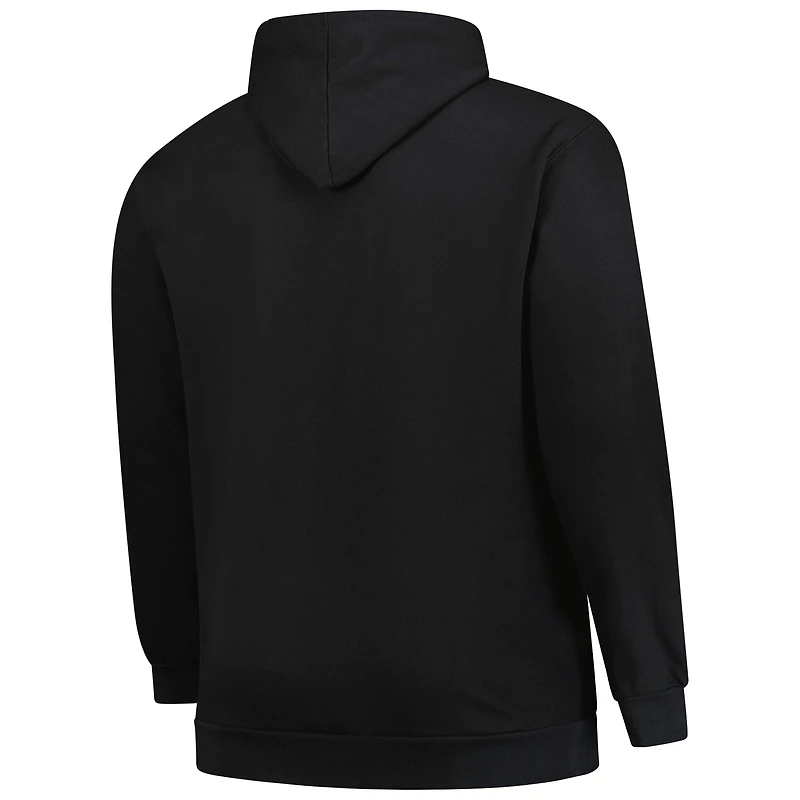 Men's Fanatics Black New York Liberty Big &Tall Team Logo Hoodie