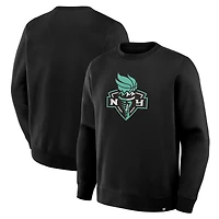 Sweat-shirt Fanatics noir pour homme New York Liberty Essential Legacy
