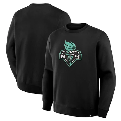 Sweat-shirt Fanatics noir pour homme New York Liberty Essential Legacy