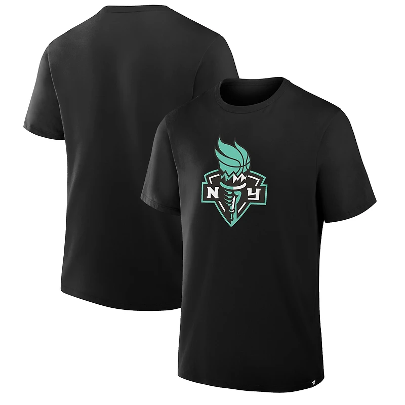Men's Fanatics Black New York Liberty Essential Legacy T-Shirt