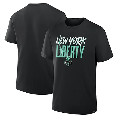 Men's Fanatics Black New York Liberty Hometown Local T-Shirt