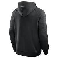 Men's Fanatics Black New York Liberty Pick & Roll Defender Pullover Hoodie