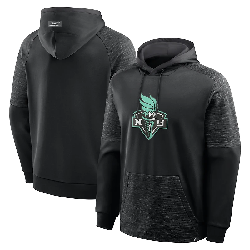 Sweat à capuche Fanatics noir pour homme, modèle Pick & Roll Defender des New York Liberty