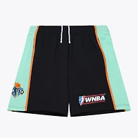 Men's Mitchell & Ness Black New York Liberty 1999 Court Origins Swingman Shorts