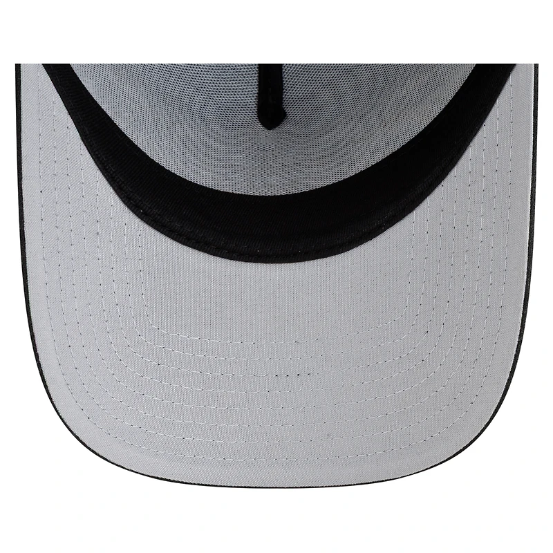 Casquette ajustable New Era noire pour homme New York Liberty 2026, championne de la Coupe des commissaires de la WNBA, modèle A-Frame 9FORTY